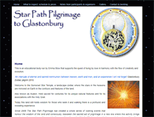 Tablet Screenshot of glastonburyzodiacpilgrimage.co.uk